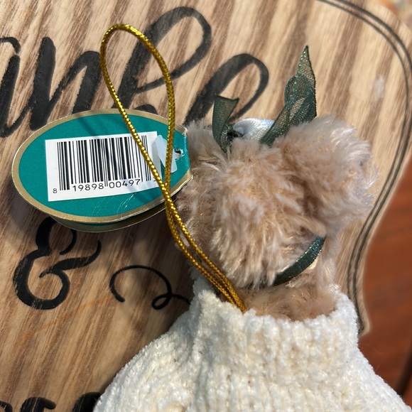 The Bearington Collection 3639 Clover Vintage NWT Plush Bear with Sweater - Picture 6 of 10
